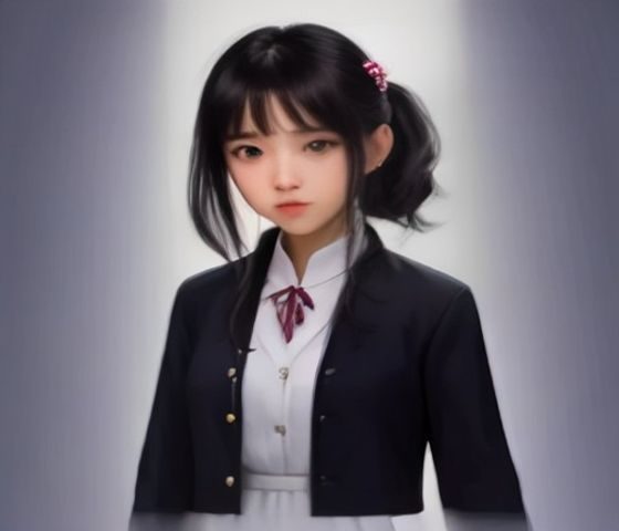 白丝文化起源展示，日系JK制服少女穿着白色丝袜站在樱花树下，清新校园风格，展现白丝美学的历史与文化渊源